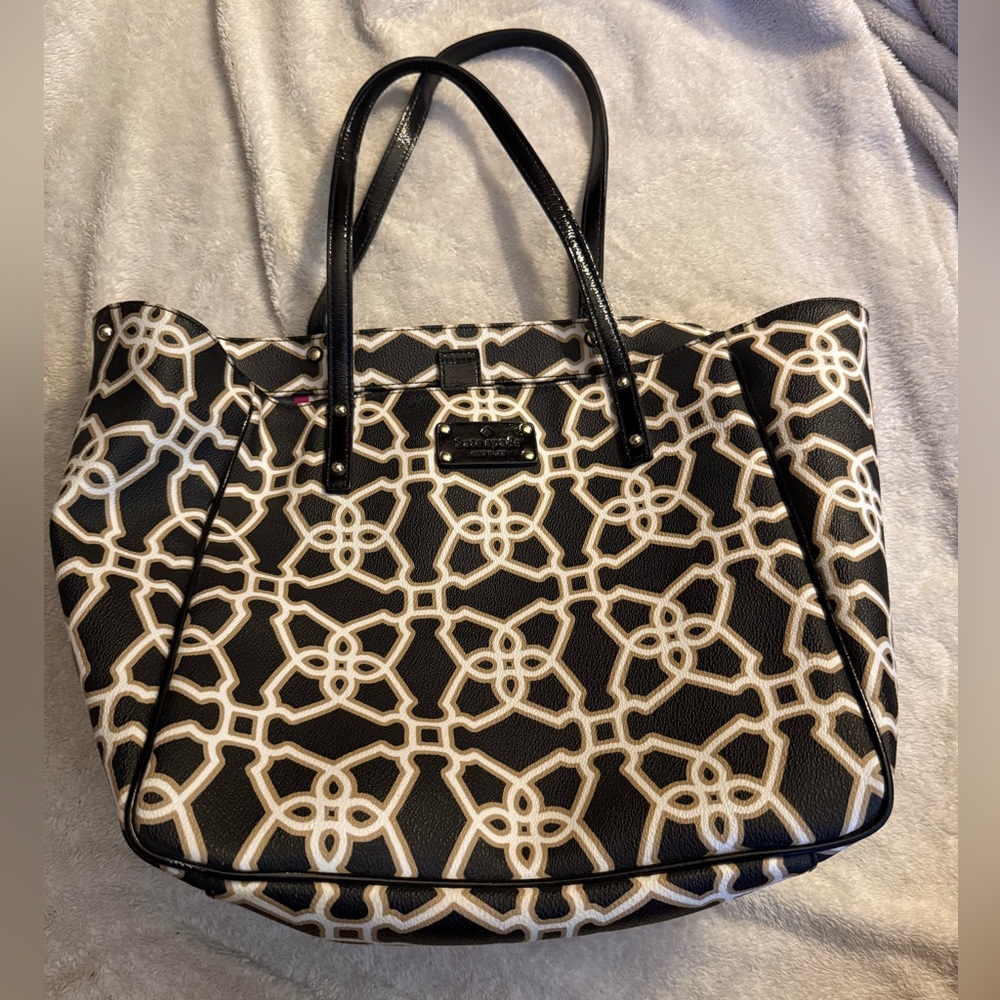 Kate Spade Moroccan Street Michelle Extra Large 2-Way Convertible Tote Bag Purse